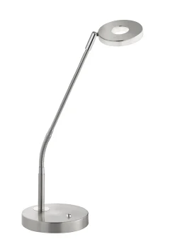 Fischer & Honsel LED Tischleuchte Dent-TW Nickel