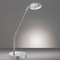 Fischer & Honsel LED Tischleuchte Dent-TW Nickel