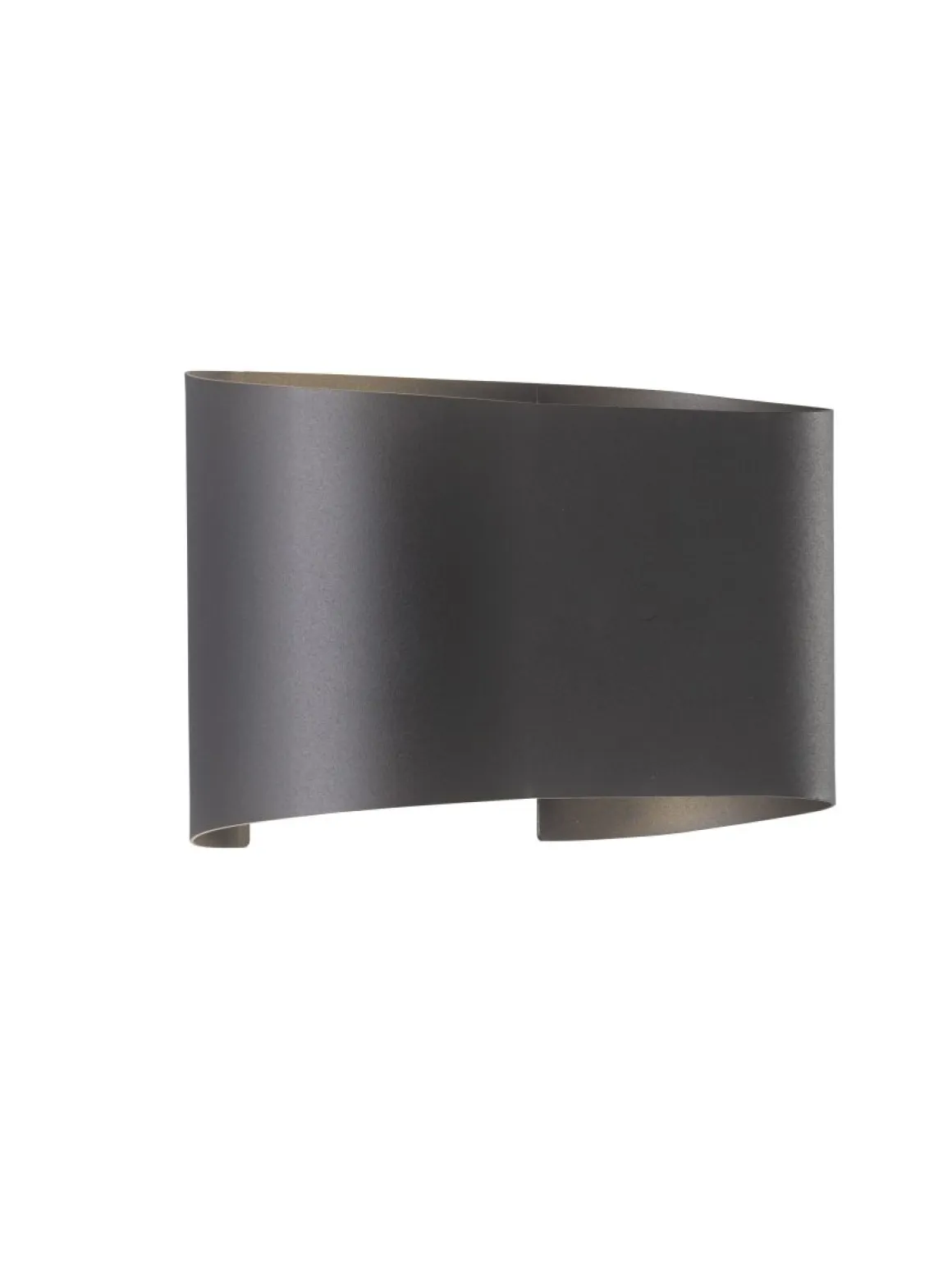 Fischer & Honsel LED Wandleuchte Wall Schwarz 12,5 cm