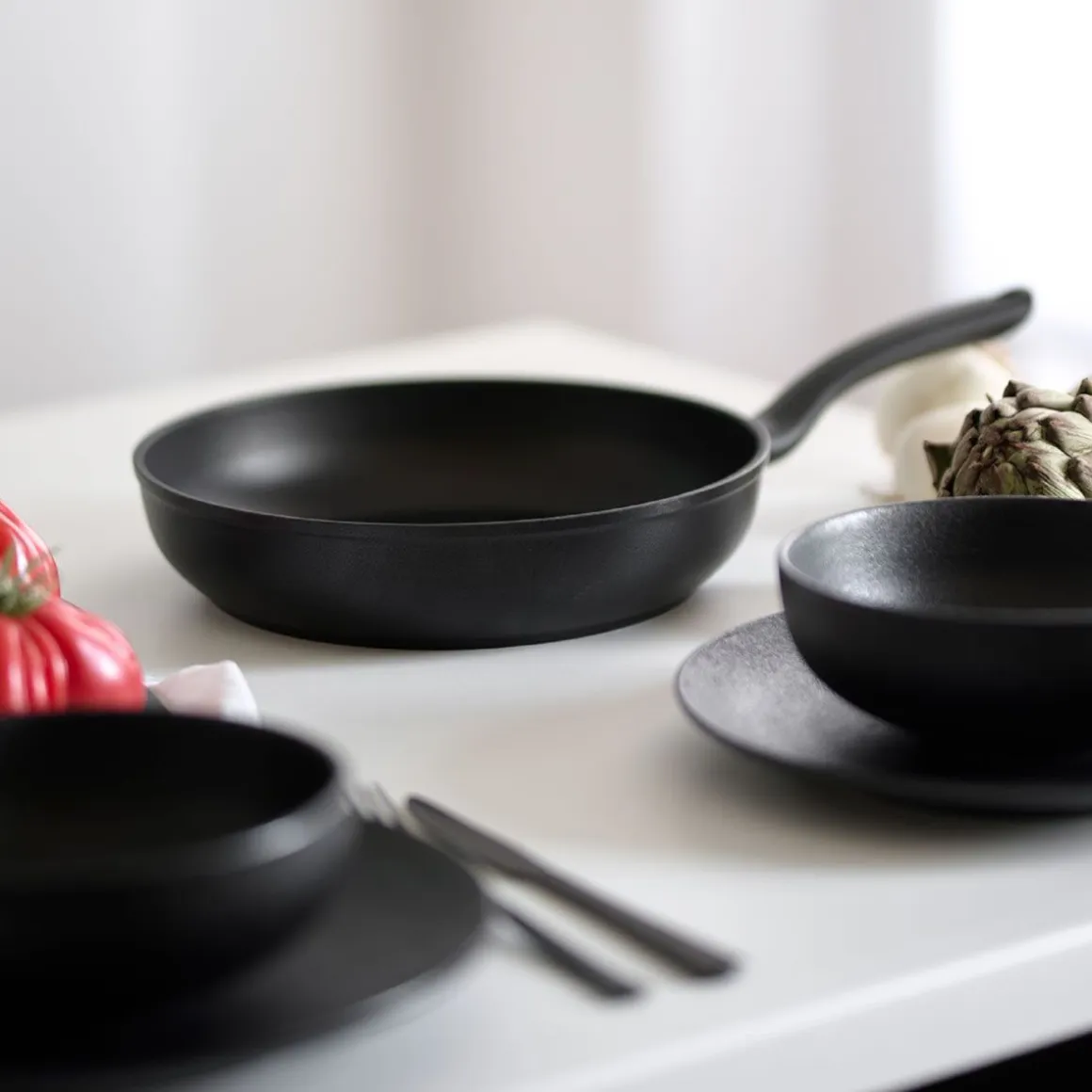 Fissler Bratpfanne Cenit Aluminium Schwarz Ø 24 cm