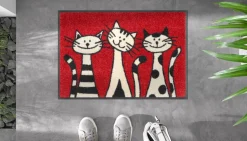 Fußmatte wash+dry Three Cats 40 x 60 cm