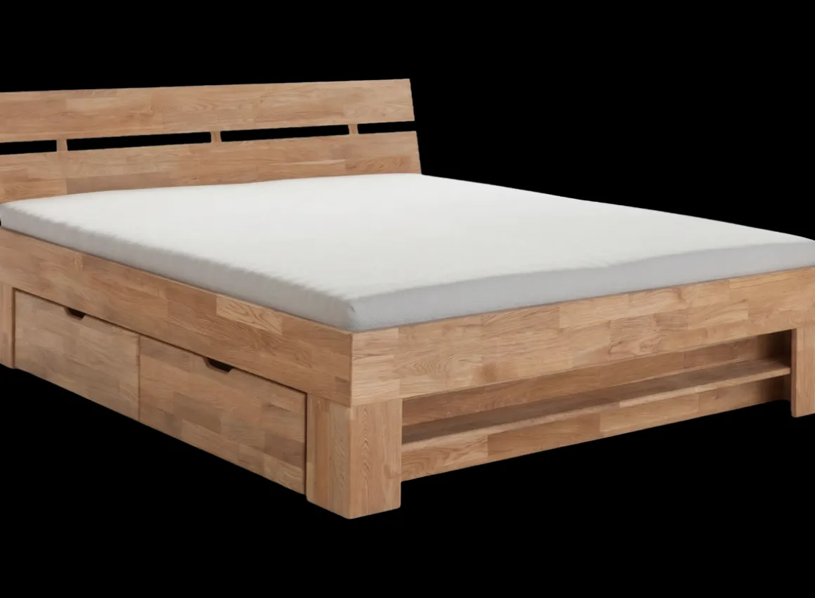 Futonbett Sarah Eiche 140 x 200 cm