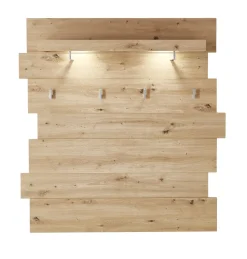 Garderobenpaneel Signo II Weiß Artisan Eiche Nb.