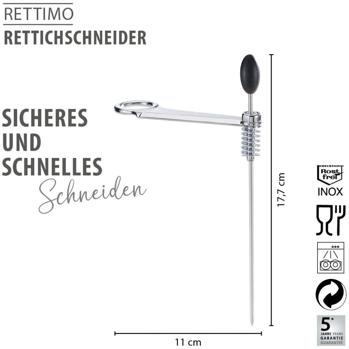 GEFU Rettichschneider Rettimo