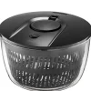 GEFU Salatschleuder Push it Schwarz