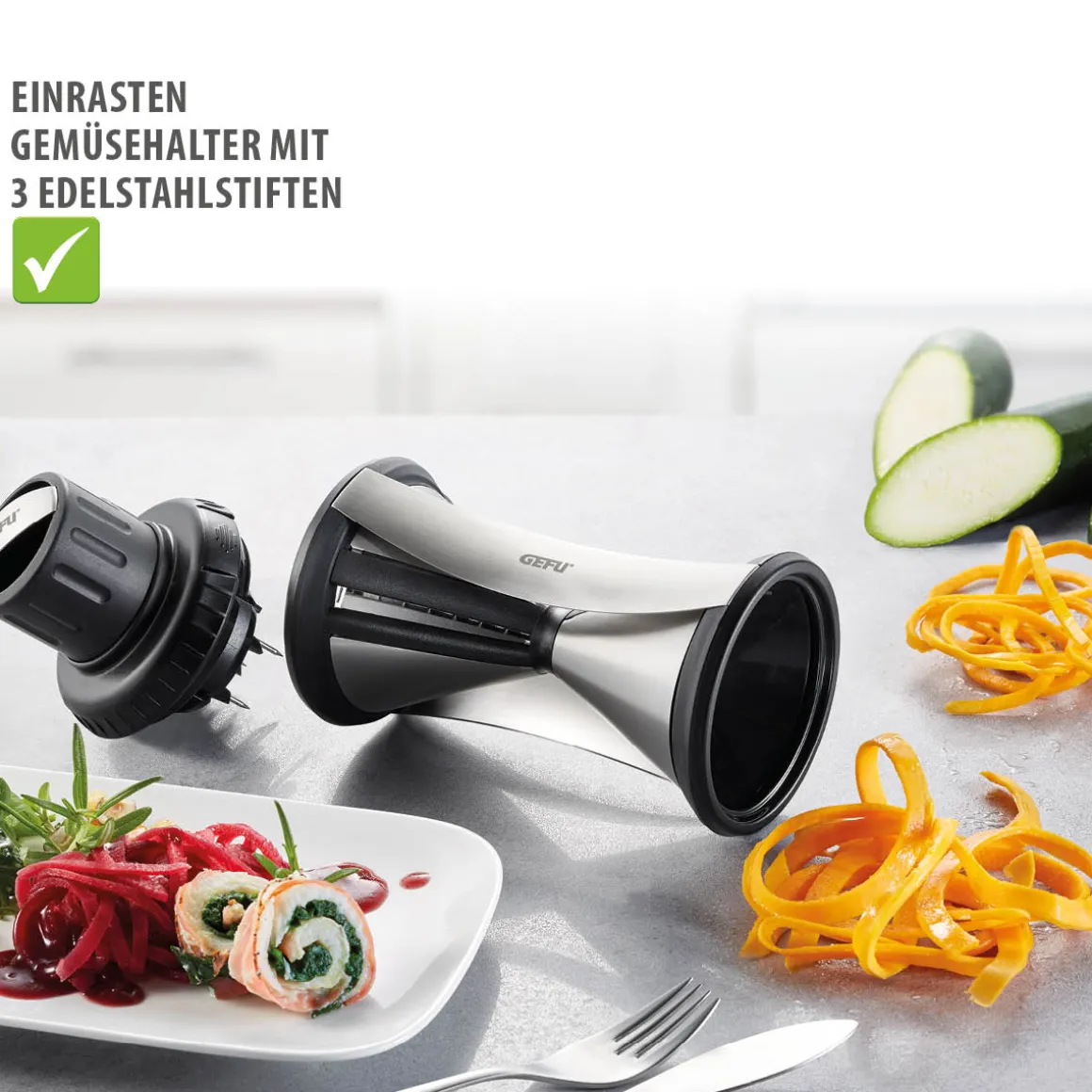 GEFU Spiralschneider Spirelli® XL