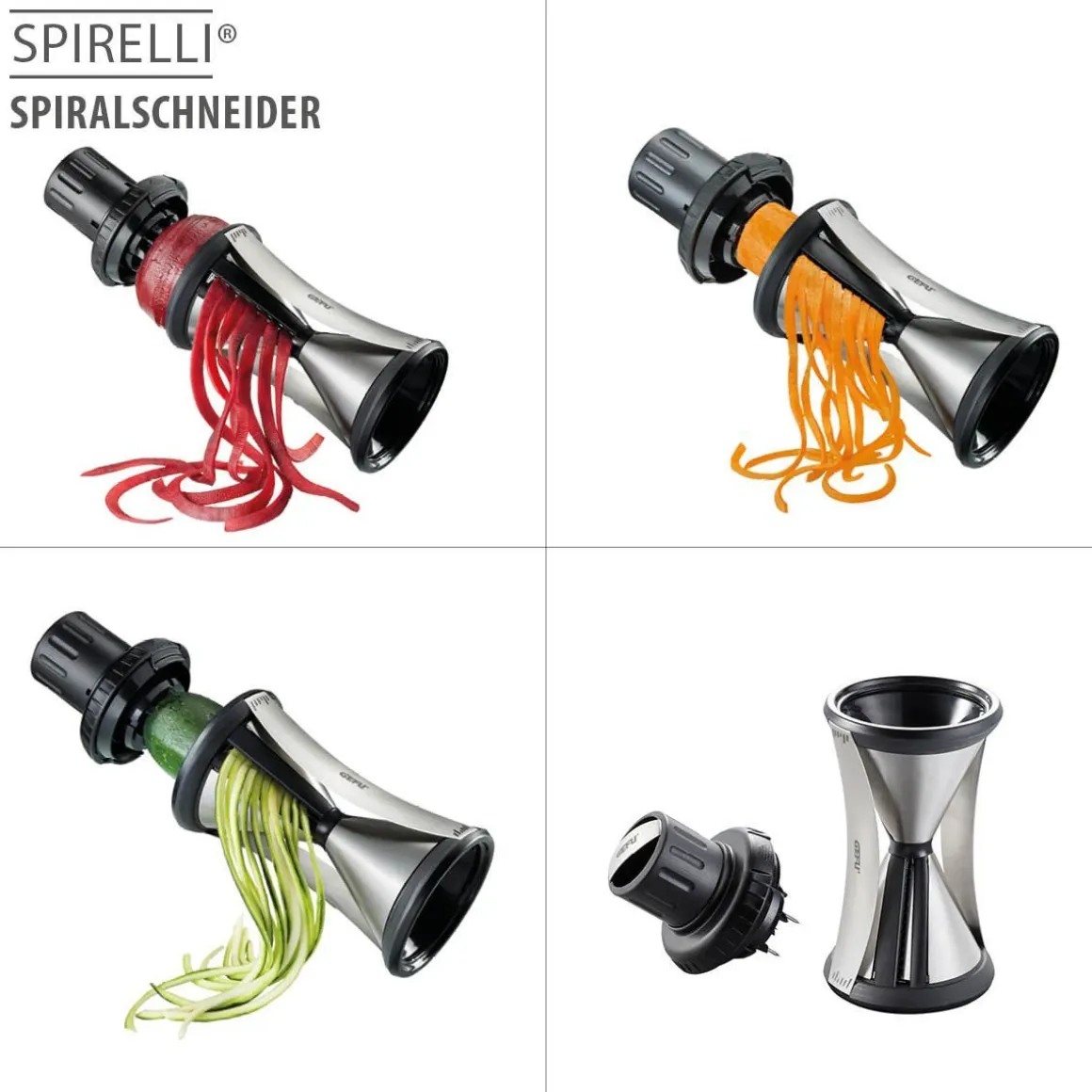GEFU Spiralschneider Spirelli® XL