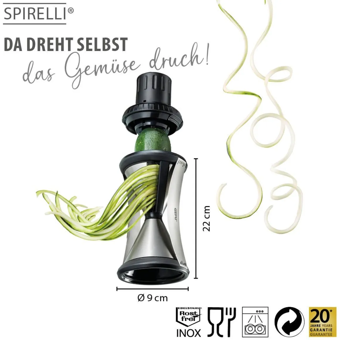 GEFU Spiralschneider Spirelli® XL