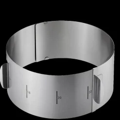 GEFU Tortenring Tondo XXL mit Griffen 10 cm
