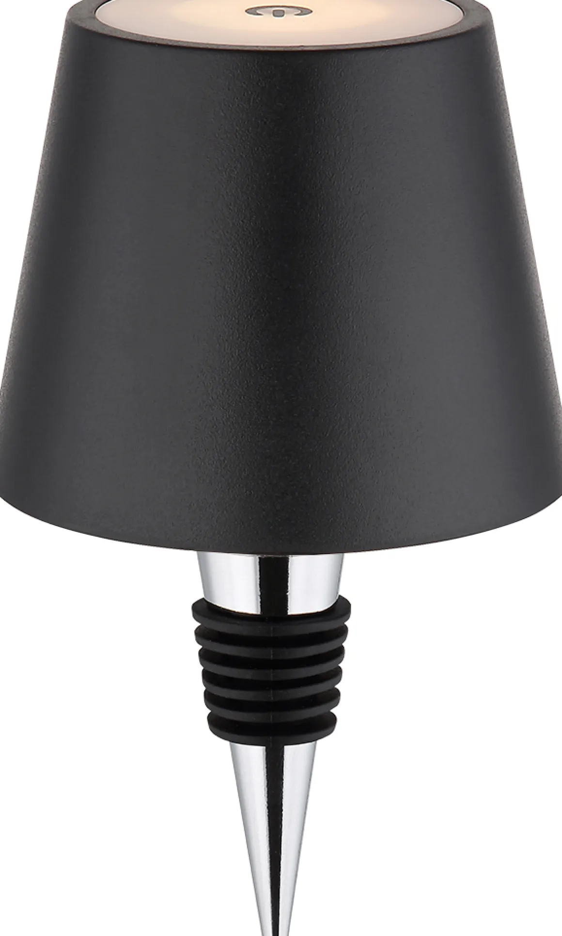 Globo Akku Tischlampe Jessy schwarz
