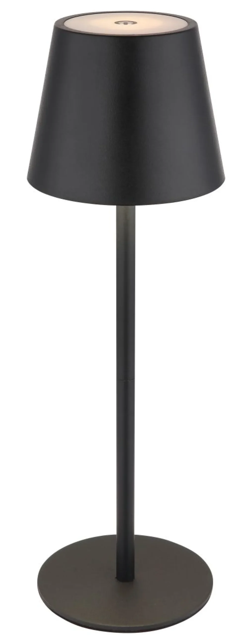 Globo Akku Tischlampe Jessy schwarz