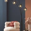 Globo 5-flg Bogenleuchte Seymour