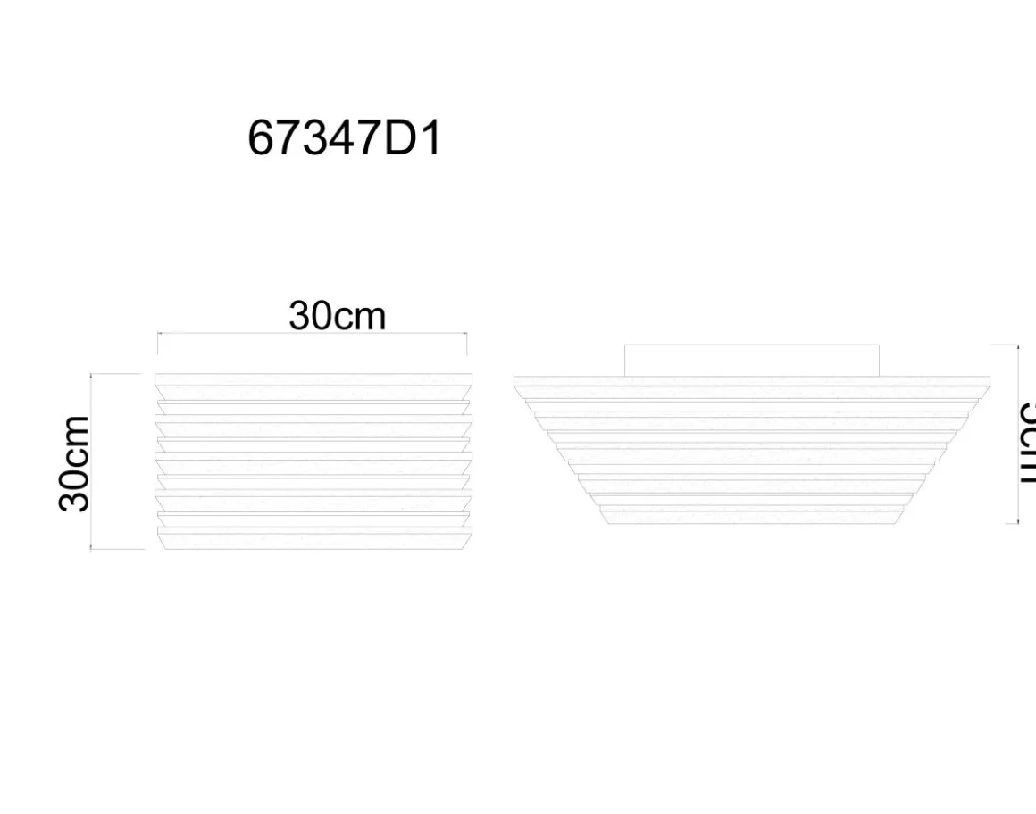 Globo 1-flg LED Deckenlampe Hayden