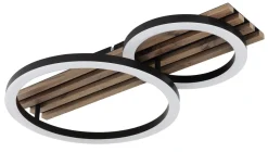 Globo 2-flg LED Deckenlampe Tisha