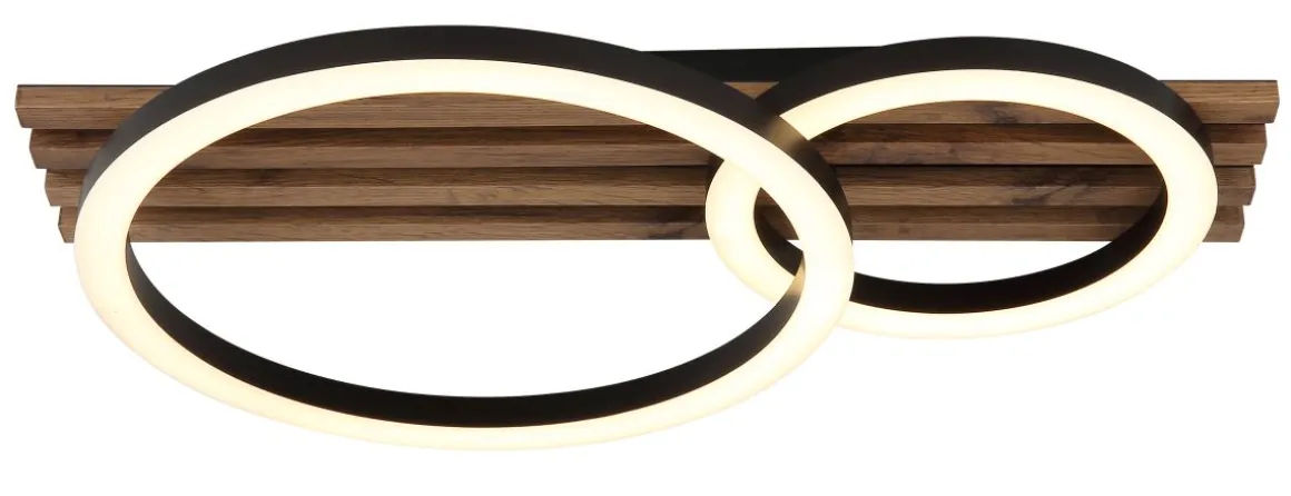 Globo 2-flg LED Deckenlampe Tisha
