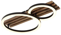 Globo 2-flg LED Deckenlampe Tisha
