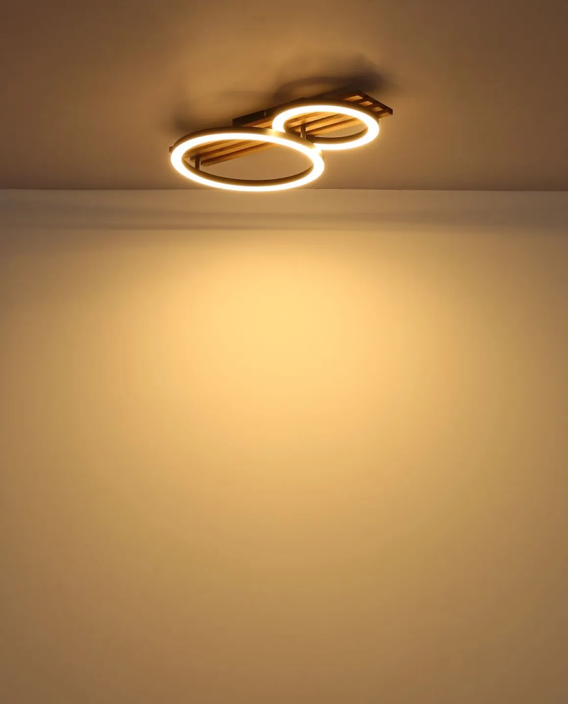Globo 2-flg LED Deckenlampe Tisha