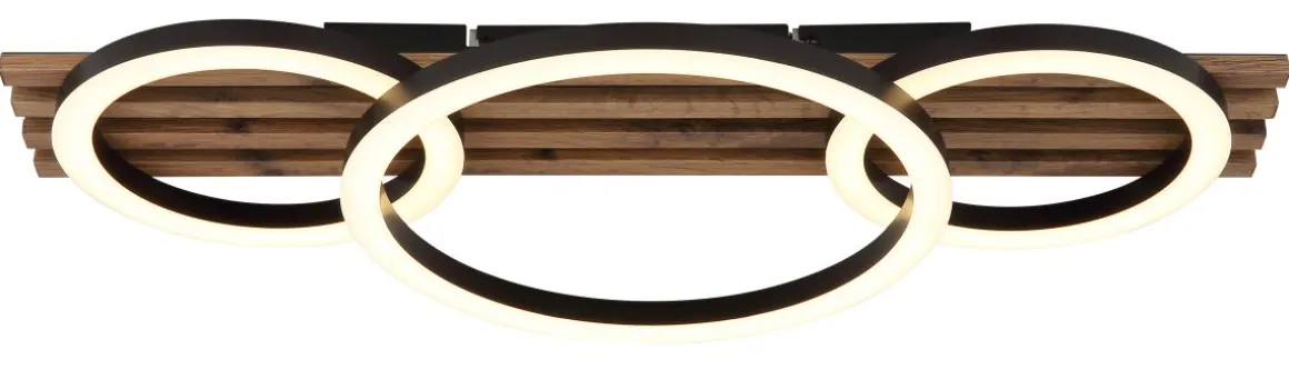 Globo 3-flg LED Deckenlampe Tisha