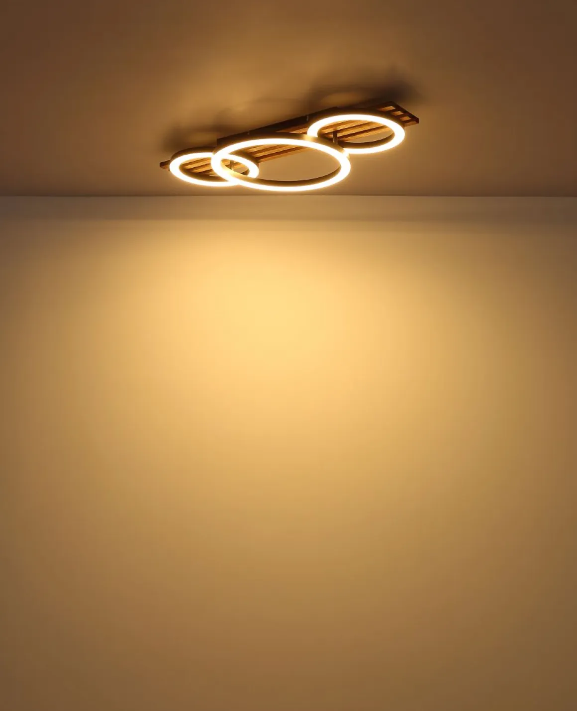 Globo 3-flg LED Deckenlampe Tisha
