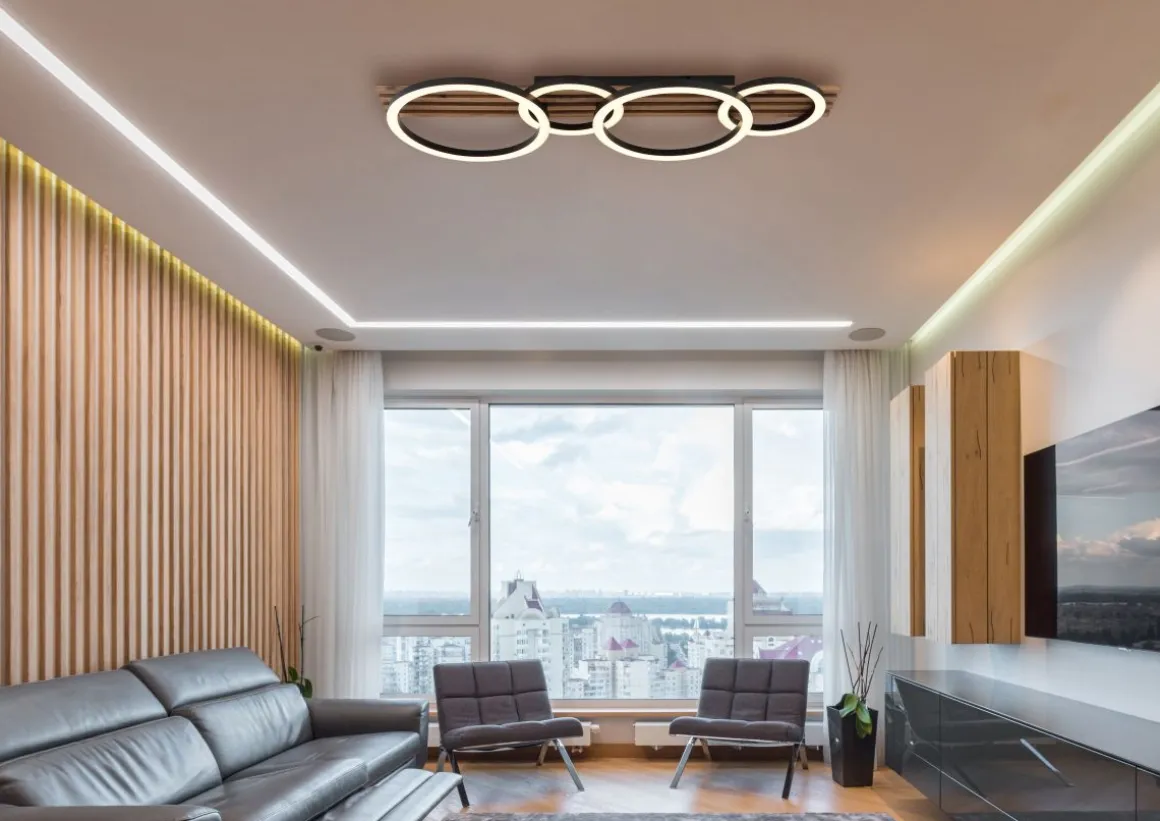 Globo 4-flg LED Deckenlampe Tisha