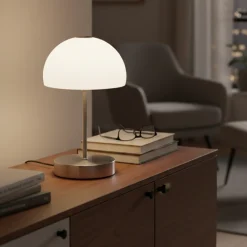 Globo 1-flg LED Tischleuchte Snowflake