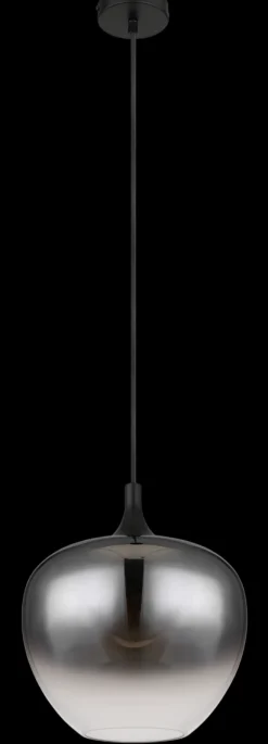 Globo 1-flg Pendelleuchte Maxy Rauchglas