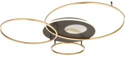 Globo LED Deckenlampe Invertina weiß