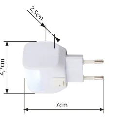 Globo LED Nachtlicht Chaser mit Schalter