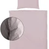 Hahn Bettwäsche Renforce Rosa Stone 155 x 220 cm