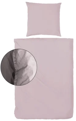 Hahn Bettwäsche Renforce Rosa Stone 155 x 220 cm