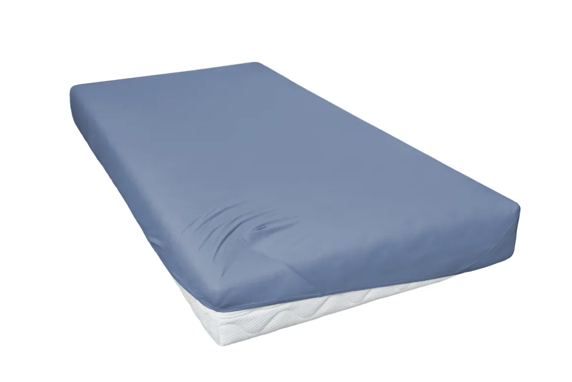 Hahn Spannbetttuch Blau 100 x 200 cm