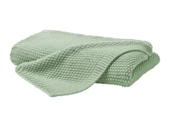 Hahn Strickdecke Grün 130 x 170 cm