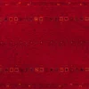 Handloom aus Indien Lori Dream Gold Rot 200 x 250 cm