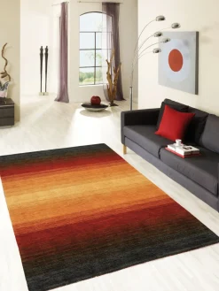 Handloom aus Indien Rainbow Multi 60 x 090 cm