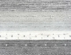 Handloomteppich aus Indien Memu Silver Multi 70 x 140 cm
