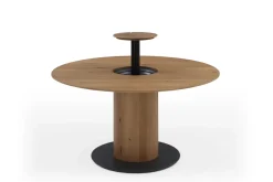 Hartmann Esstisch Naturzeit verstellbar Ø 150 cm
