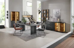 Hartmann Standvitrine Kilva Anthrazit