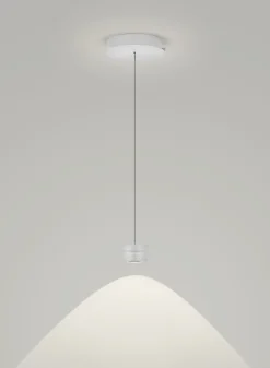 HELL 1-flg LED Pendellampe Mika Alu