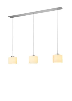 HELL 3-flg LED Pendelleuchte Abby