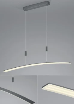 HELL LED Pendelleuchte New Loire Anthrazit