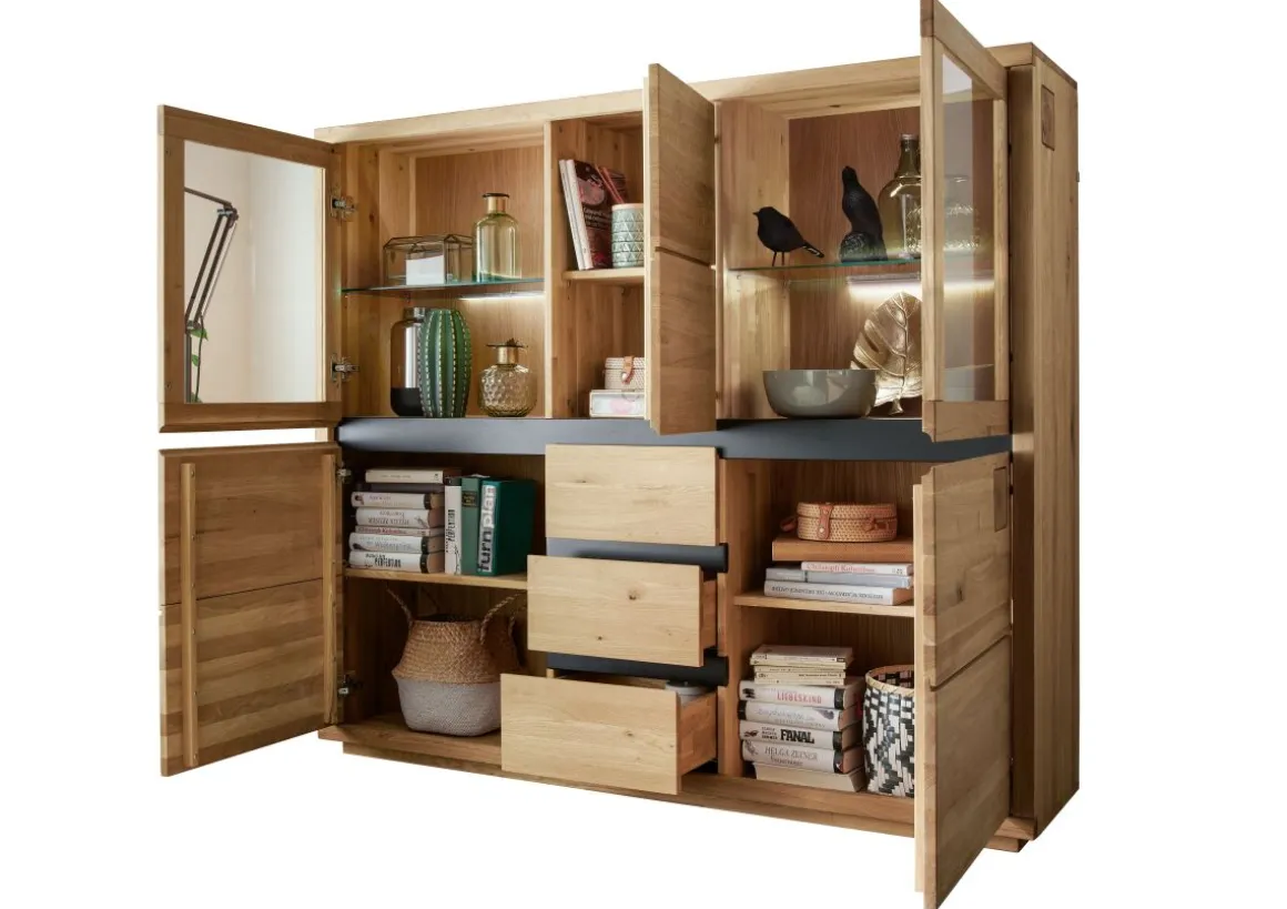 Highboard WZ-0159 Wildeiche