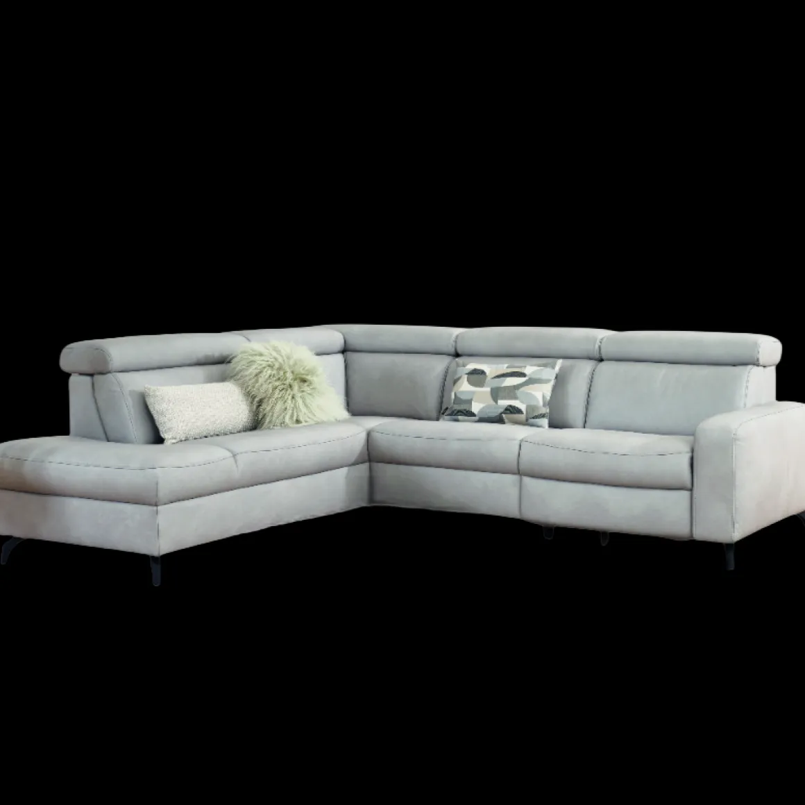 himolla Ecksofa 9566 Asche