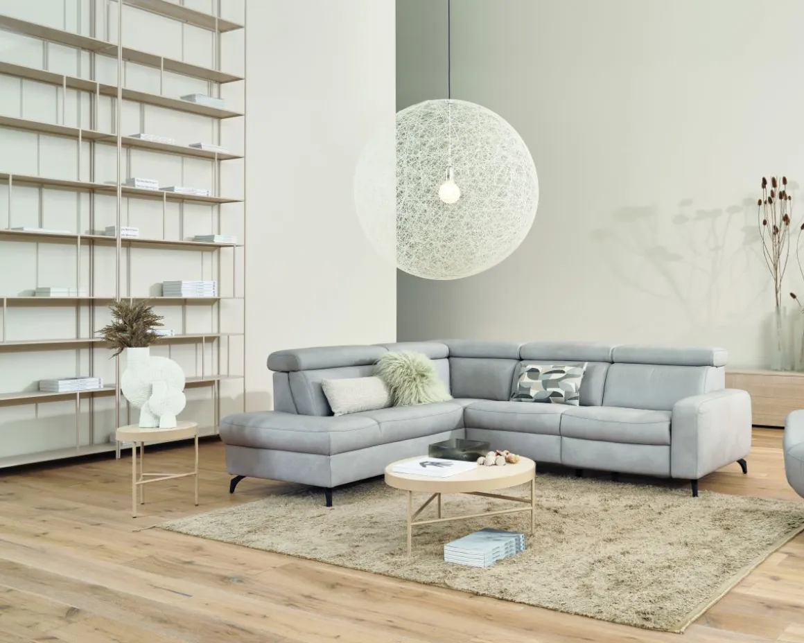 himolla Ecksofa 9566 Asche