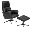 Hjort Knudsen Sessel 3408 mit Hocker 3308