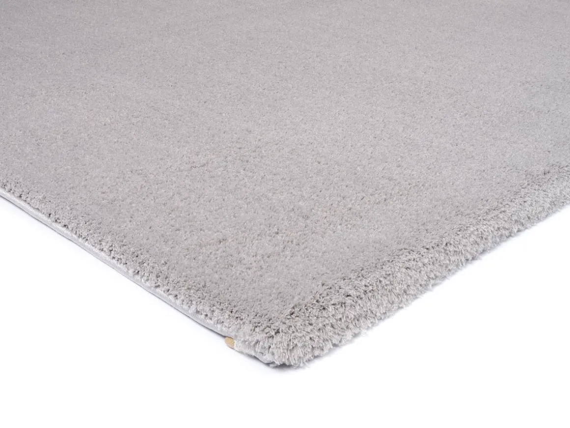Hochflorteppich Soft Fun Grau 65 x 130 cm