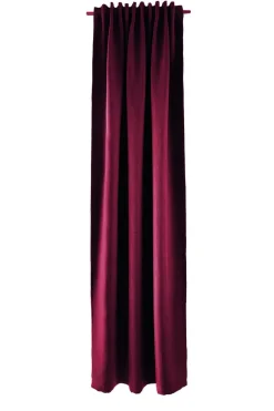 Indes Fuggerhaus Verdunkler Galdin verdeckte Schlaufen Bordeaux 140 x 245 cm