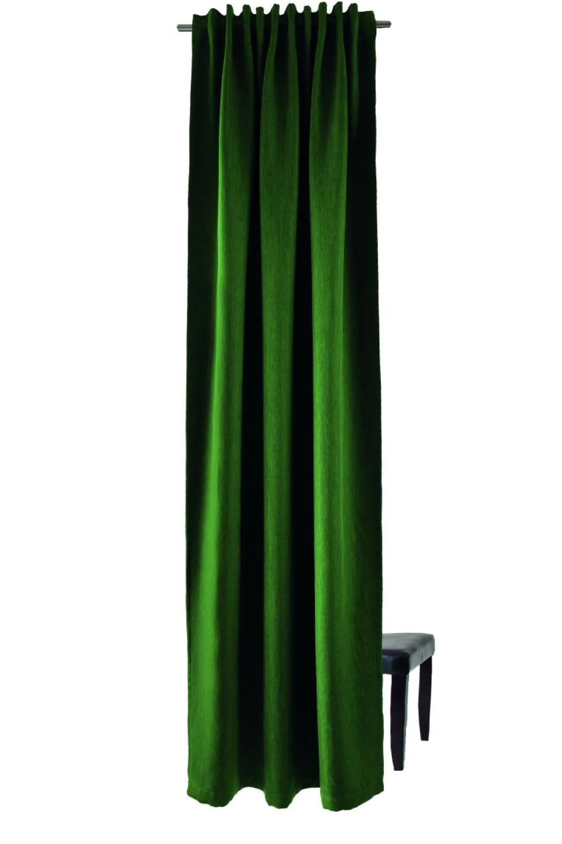 Indes Fuggerhaus Verdunkler Galdin verdeckte Schlaufen Grün 140 x 245 cm