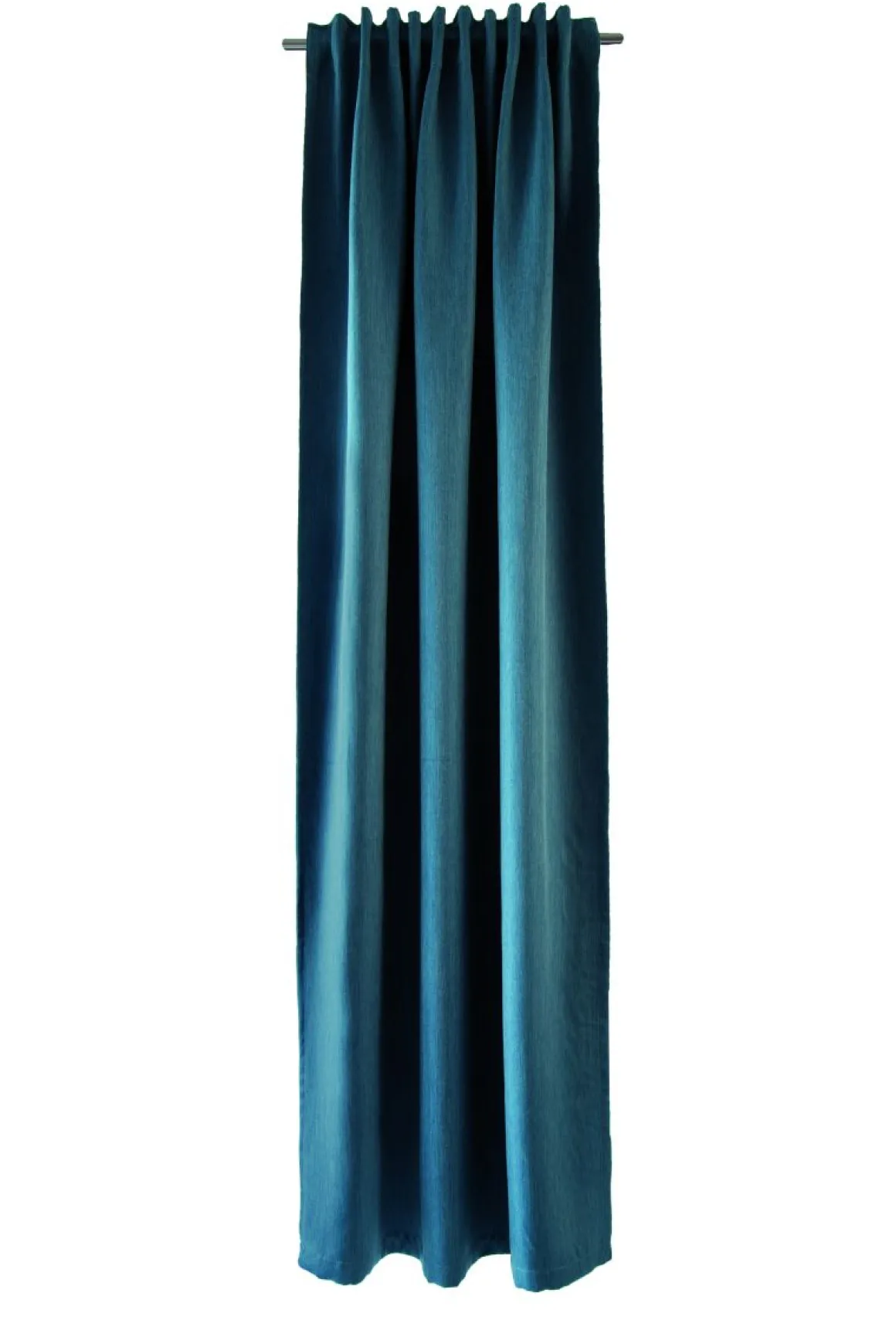 Indes Fuggerhaus Verdunkler Galdin verdeckte Schlaufen Petrol 140 x 245 cm