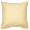 Janine Colors Mako-Satin Kissenbezug Gelb 40 x 40 cm