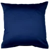 Janine Colors Mako-Satin Kissenbezug Marine 40 x 40 cm